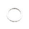 Bague 51 Bague Van Cleef & Arpels, alliance "Romance", platine et diamants baguettes. 58 Facettes 35590