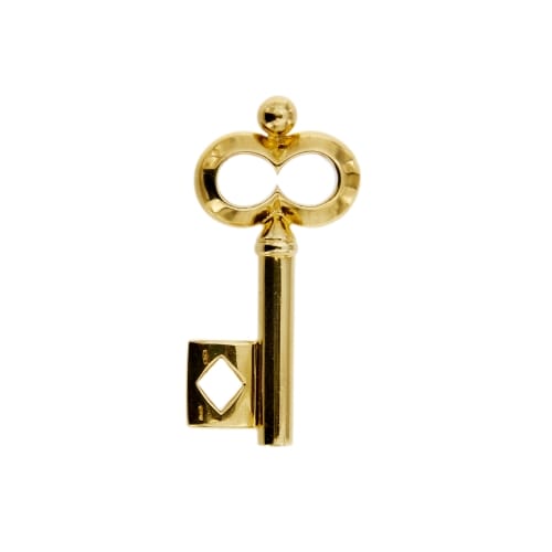 Pendentif Pomellato - Pendentif clé en or jaune 18 ct 58 Facettes 28565