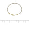 Bracelet Bracelet avec pavillon nautique en acier et or jaune 18 ct 58 Facettes 39307