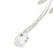 Collier Collier - Pendentif en or blanc 18 ct avec topaze et diamants 58 Facettes 41468