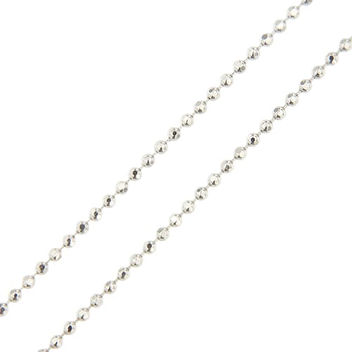 Collier Collier - Pendentif en or blanc 18 ct avec topaze et diamants 58 Facettes 41468