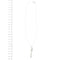 Collier Collier - Pendentif en or blanc 18 ct avec topaze et diamants 58 Facettes 41468