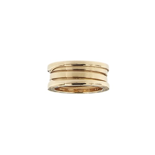 Bague 55 Bulgari B.zero1 - Bague alliance à deux bandes en or rose 58 Facettes 37194