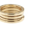 Bague 55 Bulgari B.zero1 - Bague alliance à deux bandes en or rose 58 Facettes 37194