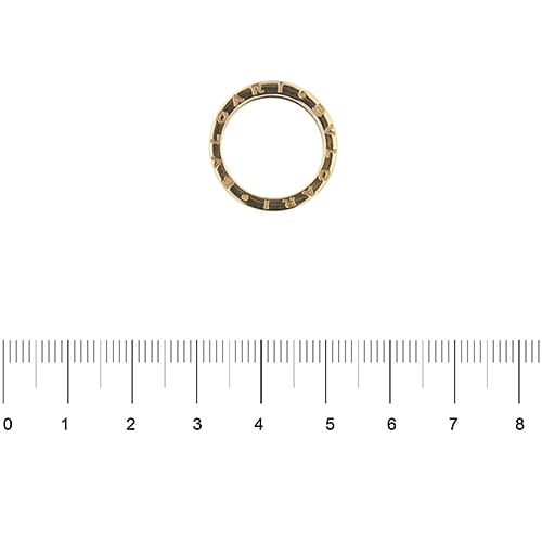 Bague 55 Bulgari B.zero1 - Bague alliance à deux bandes en or rose 58 Facettes 37194