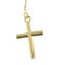 Collier Collier chapelet - Collier en or jaune 18 ct avec médaille et croix 58 Facettes 36947