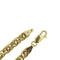 Collier Collier homme - Maille œil de tigre en or jaune 18 ct 58 Facettes 39362