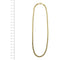 Collier Collier homme - Maille œil de tigre en or jaune 18 ct 58 Facettes 39362