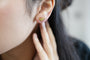 Boucles d'oreilles Puces d'oreilles Ailes en or jaune 18 carats et diamants 58 Facettes Puces d'oreilles 149/9