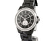 Montre Chanel J12-365 H3840 - Montre automatique en céramique noire sertie de diamants 58 Facettes 274462