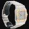 Montre Cartier - Montre Santos de Cartier Galbée en or jaune et acier 58 Facettes MT46227