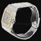 Montre Cartier - Montre Santos de Cartier Galbée en or jaune et acier 58 Facettes MT46227