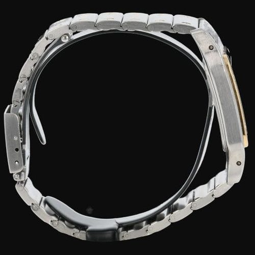 Montre Cartier - Montre Santos de Cartier Galbée en or jaune et acier 58 Facettes MT46227