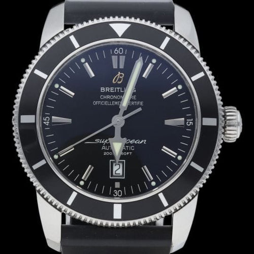 Montre Breitling Superocean Heritage - Montre automatique homme 46 mm en acier 58 Facettes MT46162