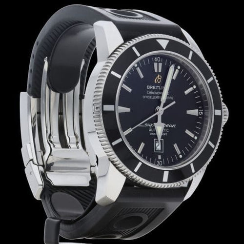 Montre Breitling Superocean Heritage - Montre automatique homme 46 mm en acier 58 Facettes MT46162