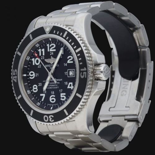 Montre Breitling Superocean II 44 - Montre automatique homme en acier 58 Facettes MT46183