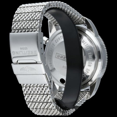 Montre Breitling Superocean Heritage - Montre chronographe 46 mm en acier 58 Facettes MT46123