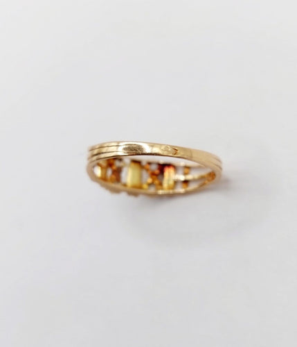 Bague 54.5 Bague chevalière victorienne en or rose 18k avec diamants et perles 58 Facettes A07048