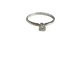 Bague 54 Guy Baruch - Bague solitaire en or blanc 750 sertie d’un diamant 58 Facettes 010