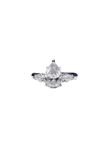 Bague 51 Harry Winston Classic Winston - Bague en platine PT950 et diamant 2,01 ct 58 Facettes Jnci06