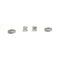 Boucles d'oreilles Puces d'oreilles - Diamants en or blanc 750‰ 58 Facettes 250160R