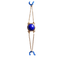 Bracelet Bracelet Les Petits Acrostiches en or jaune 18k et lapis-lazuli 58 Facettes Bracelet-petits-acrostiches-lapis