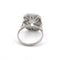 Bague 51 Bague - en or blanc avec aigue-marine et diamants 58 Facettes 103/26 H