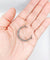 Pendentif Pendentif victorien croissant de lune en or rose 18k, argent et diamants 58 Facettes A07057