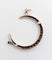 Pendentif Pendentif victorien croissant de lune en or rose 18k, argent et diamants 58 Facettes A07057