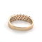 Bague 60 Bague en or jaune 18 ct avec rubis et diamants 58 Facettes 223/263 H SHD