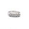 Bague 56 Bague verette - en or blanc 18 kt et diamants 58 Facettes 628/B