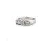 Bague 56 Bague verette - en or blanc 18 kt et diamants 58 Facettes 628/B