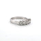Bague 56 Bague verette - en or blanc 18 kt et diamants 58 Facettes 628/B