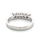 Bague 56 Bague verette - en or blanc 18 kt et diamants 58 Facettes 628/B