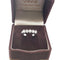 Bague 56 Bague verette - en or blanc 18 kt et diamants 58 Facettes 628/B