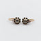 Boucles d'oreilles Dormeuses victoriennes en or 18k et diamants taille rose sur paillon 58 Facettes A07071