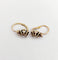 Boucles d'oreilles Dormeuses victoriennes en or 18k et diamants taille rose sur paillon 58 Facettes A07071