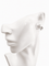 Boucles d'oreilles Boucles d’oreilles style lien pavées de diamants en or gris 18k 58 Facettes LP1885/MNNNB