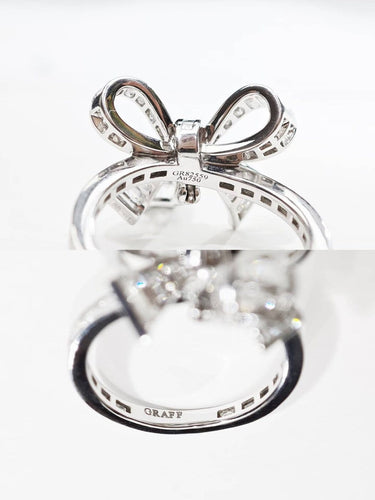 Bague 52 Graff Tilda's Bow - Bague en or 750 avec diamant 0,7 ct 58 Facettes Jnci07