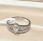 Bague 51 Chaumet Joséphine - Bague en or blanc 18k et diamants 58 Facettes Jnci07