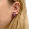 Boucles d'oreilles Boucles d'oreilles Van Cleef & Arpels, "Fleurs d'Hawaï", or jaune, améthyste, saphirs roses. 58 Facettes 35511