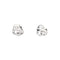 Boucles d'oreilles Boucles d'oreilles Poiray, "Coeur Entrelacé", or blanc. 58 Facettes 35560