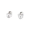 Boucles d'oreilles Boucles d'oreilles Poiray, "Coeur Entrelacé", or blanc. 58 Facettes 35560