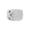 Bague 53 Bague Chaumet, "Liens XL", or blanc, diamants. 58 Facettes 35622