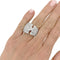 Bague 53 Bague Chaumet, "Liens XL", or blanc, diamants. 58 Facettes 35622