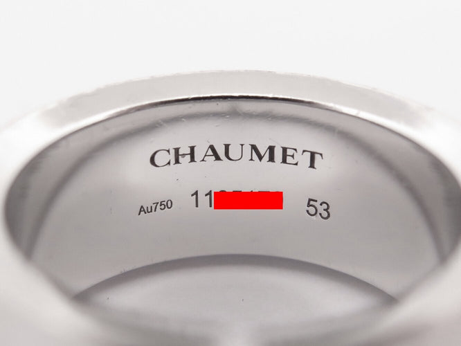 Bague 53 Chaumet Liens Evidence GM - Bague en or blanc et diamants 58 Facettes 274556