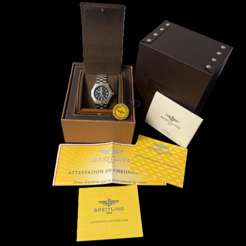 Montre Breitling Superocean - Montre automatique homme en acier 41 mm 58 Facettes MT46166