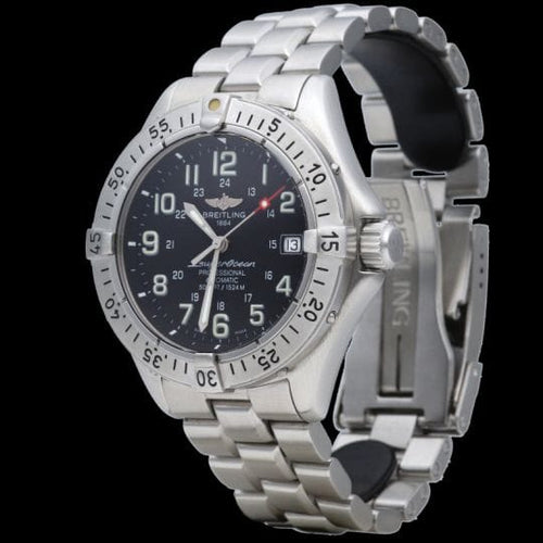 Montre Breitling Superocean - Montre automatique homme en acier 41 mm 58 Facettes MT46166