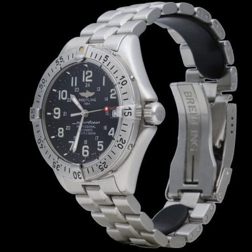 Montre Breitling Superocean - Montre automatique homme en acier 41 mm 58 Facettes MT46166