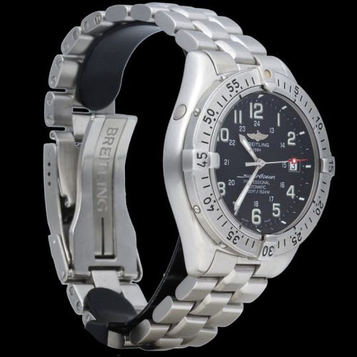 Montre Breitling Superocean - Montre automatique homme en acier 41 mm 58 Facettes MT46166
